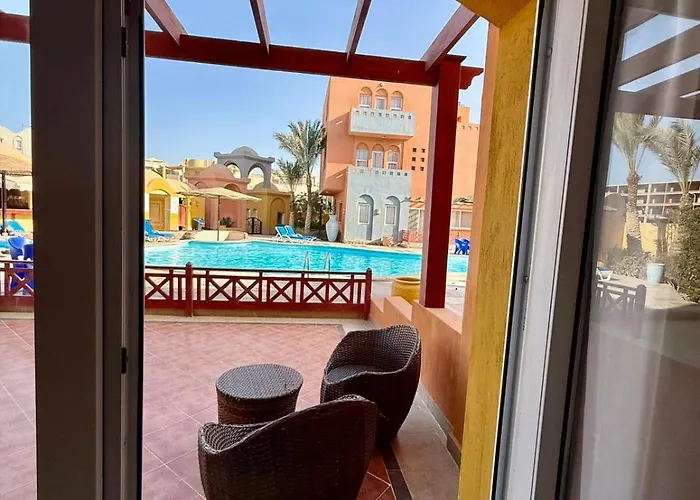 Stunning Pool And Sea View Villa, Al Dora Resort, Hurghada
